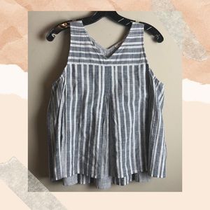 Madewell Women’s Tank Top Size 8 Striped